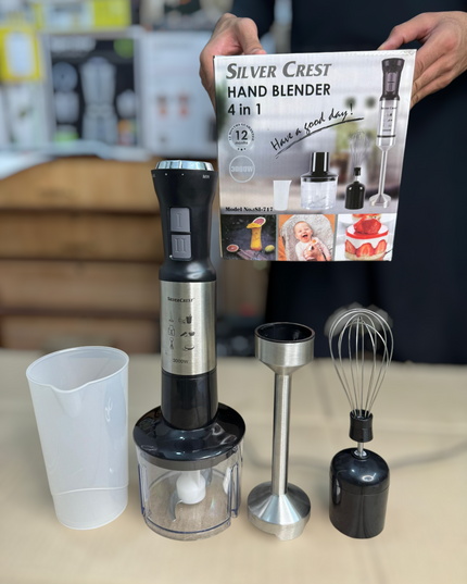 silver crest 4 in 1 hand blender set