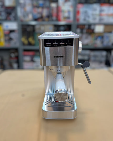 GEEPAS 1450W Espresso & cappuccino Coffee Machine-1415