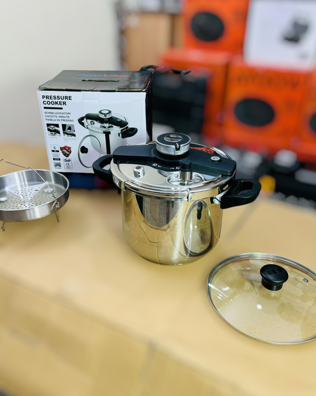 Germany one touch automatic 9L 2 in 1 pressure cooker