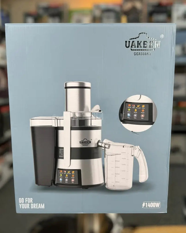 Uakeen 1400W Juice Extractor - German Lot