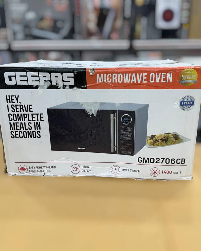 Geepas 30L Microwave Oven 2706