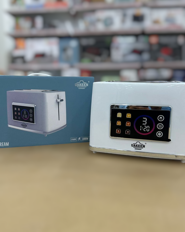 Uakeen Digital Color Diplay Toaster ZL-2112