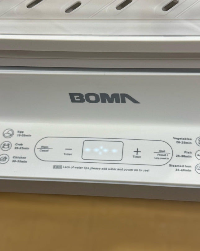Boma Electric Food Steamer 18L Capacity