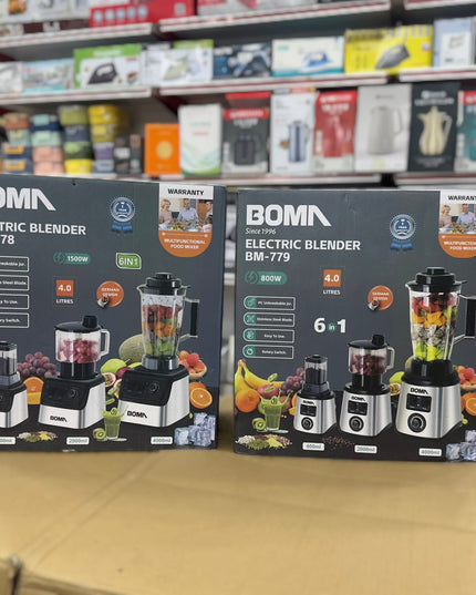 Boma 6 in 1 Electric Blender Set