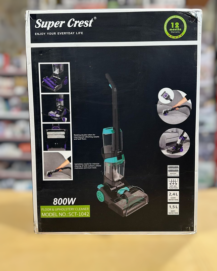 Super Crest Carpet steam Vacuum Cleaner SCT-1042