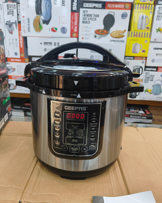 Geepas 8L Digital Multi Cooker ( pressure cookerp