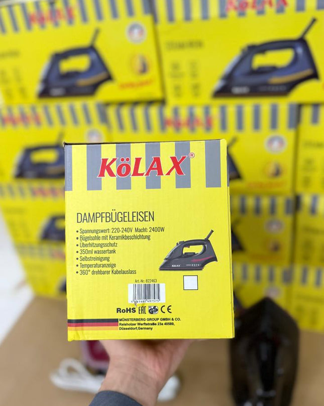 KOLAX STEAM IRON German lott imported A1 grade Quality