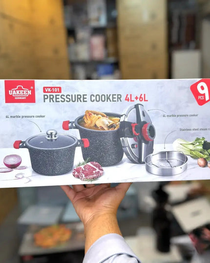 Uakeen 4L & 6L Digital Pressure Cooker