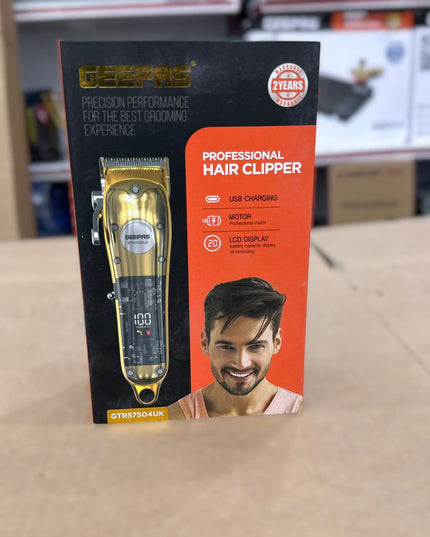 Geepas Professional Digital Hair Clipper 57504