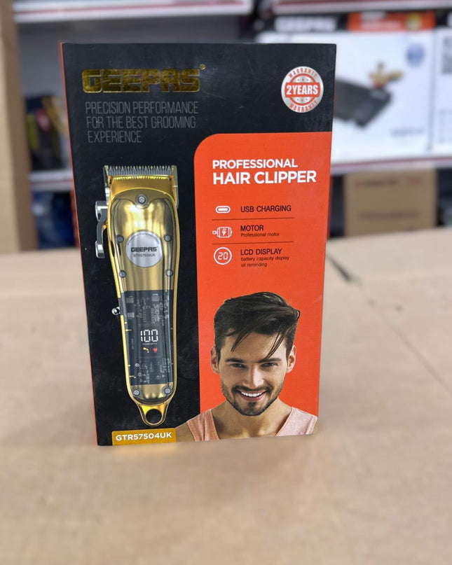 Geepas Professional Digital Hair Clipper 57504