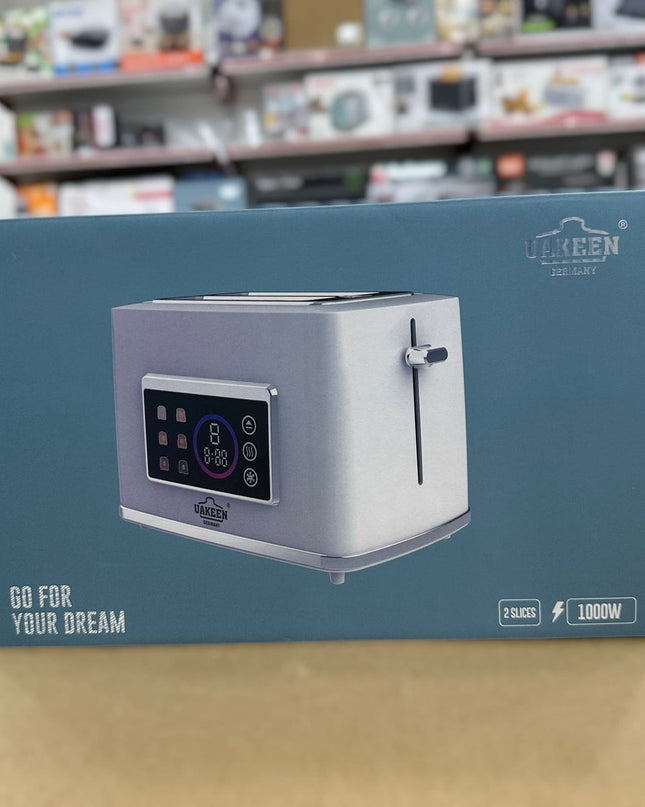 Uakeen Digital Color Diplay Toaster ZL-2112