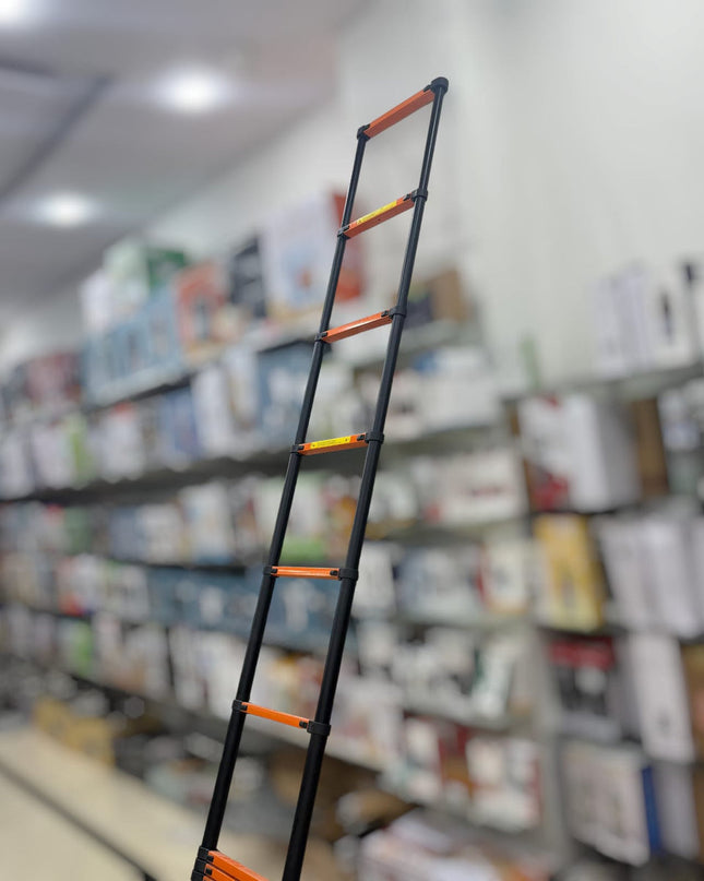 Black Telescopic Foldable Aluminum Ladders