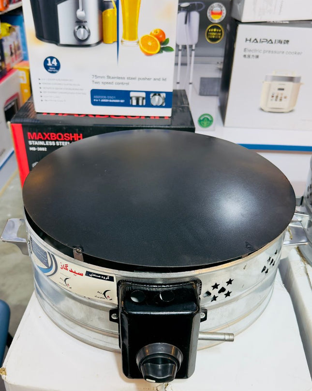 Irani Design Automatic Gas Tawa – Non-Stick Chapati & Paratha Maker