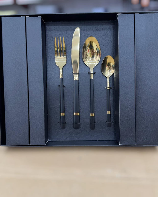 36pcs Elegant Stainless Steel Cutlery Set-Zah