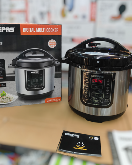 Geepas 8L Digital Multi Cooker ( pressure cookerp