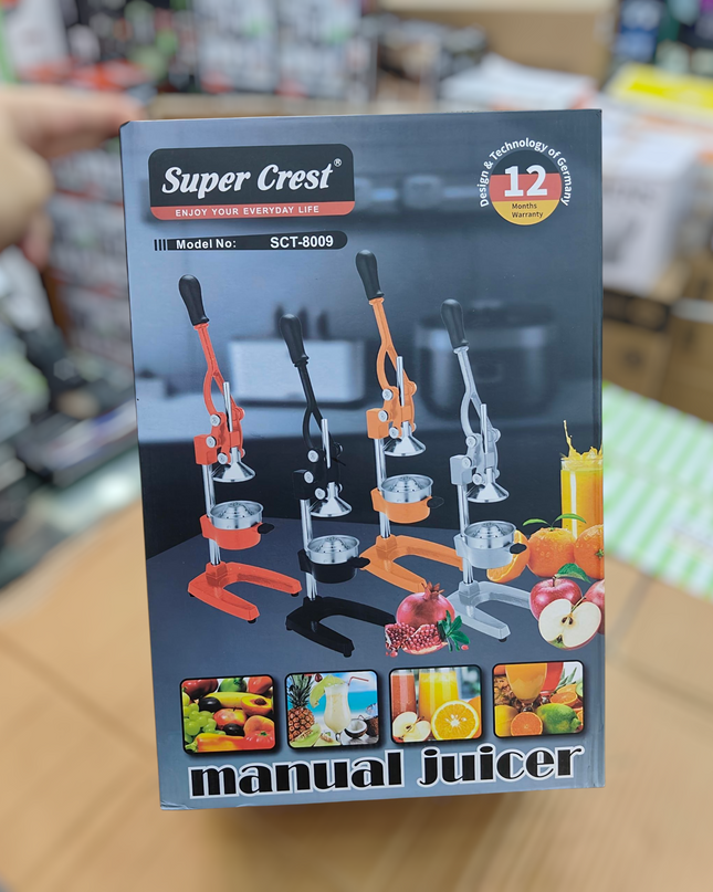 Super Crest manual citrus juicer